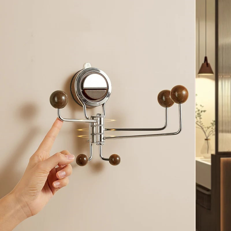 πNo-Drill Rotating Suction Hooks β Strong Hold, Easy Wall Installatio