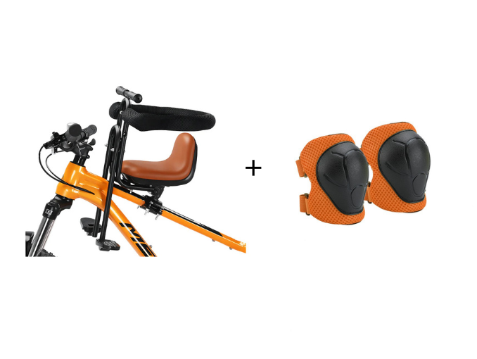 👨‍👧 Front Mounted Kids Bike Seat – Ride Together 🚲💕