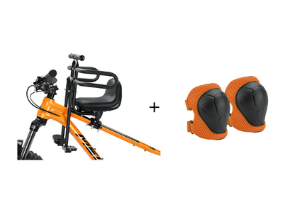 👨‍👧 Front Mounted Kids Bike Seat – Ride Together 🚲💕