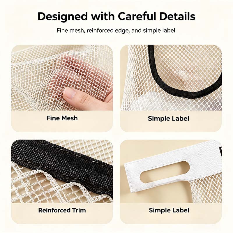 10PCS Grocery Garbage Bag Holder Trash Bag Dispenser Sticky Wall Mounted Mesh🛒