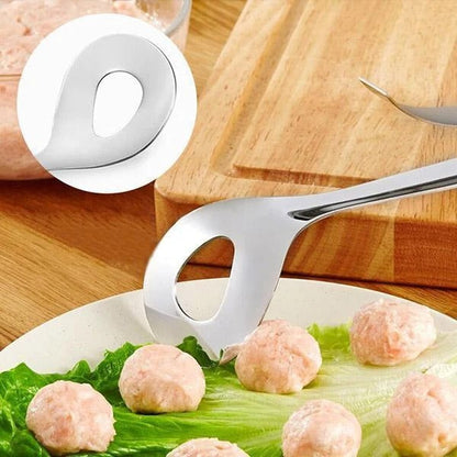 🥩✨ Stainless Steel Meatball Maker – Quick & Easy Meatball Shaping Tool