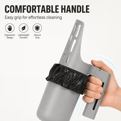 🐱 All-in-One Cat Litter Scoop with Built-In Waste Bin