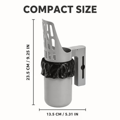 🐱 All-in-One Cat Litter Scoop with Built-In Waste Bin