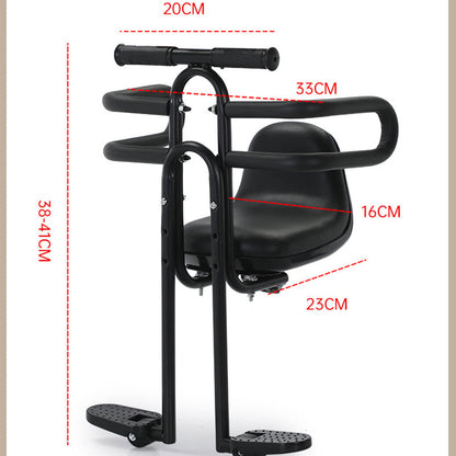👨‍👧 Front Mounted Kids Bike Seat – Ride Together 🚲💕